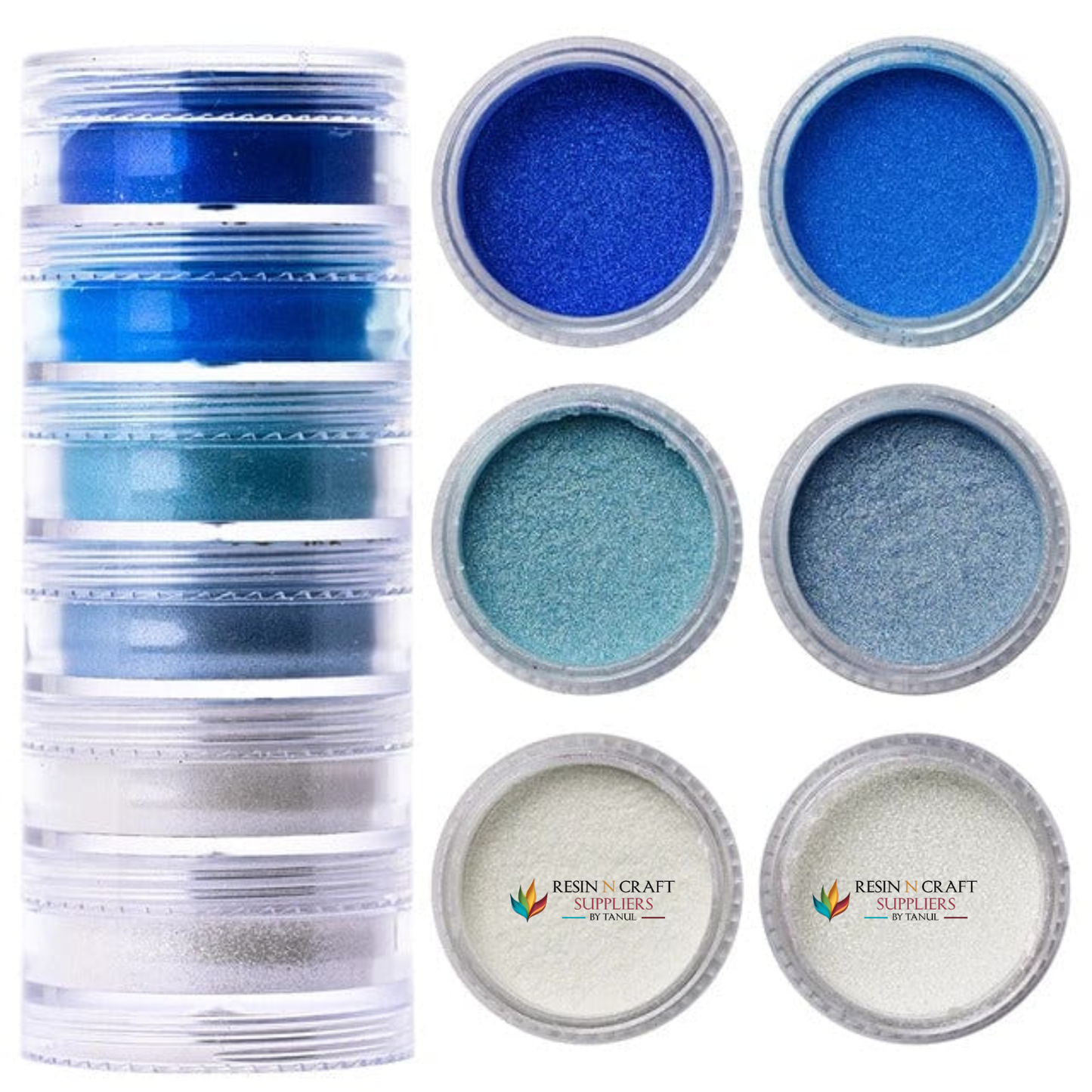 6 In 1 Mica Powder Set (S)