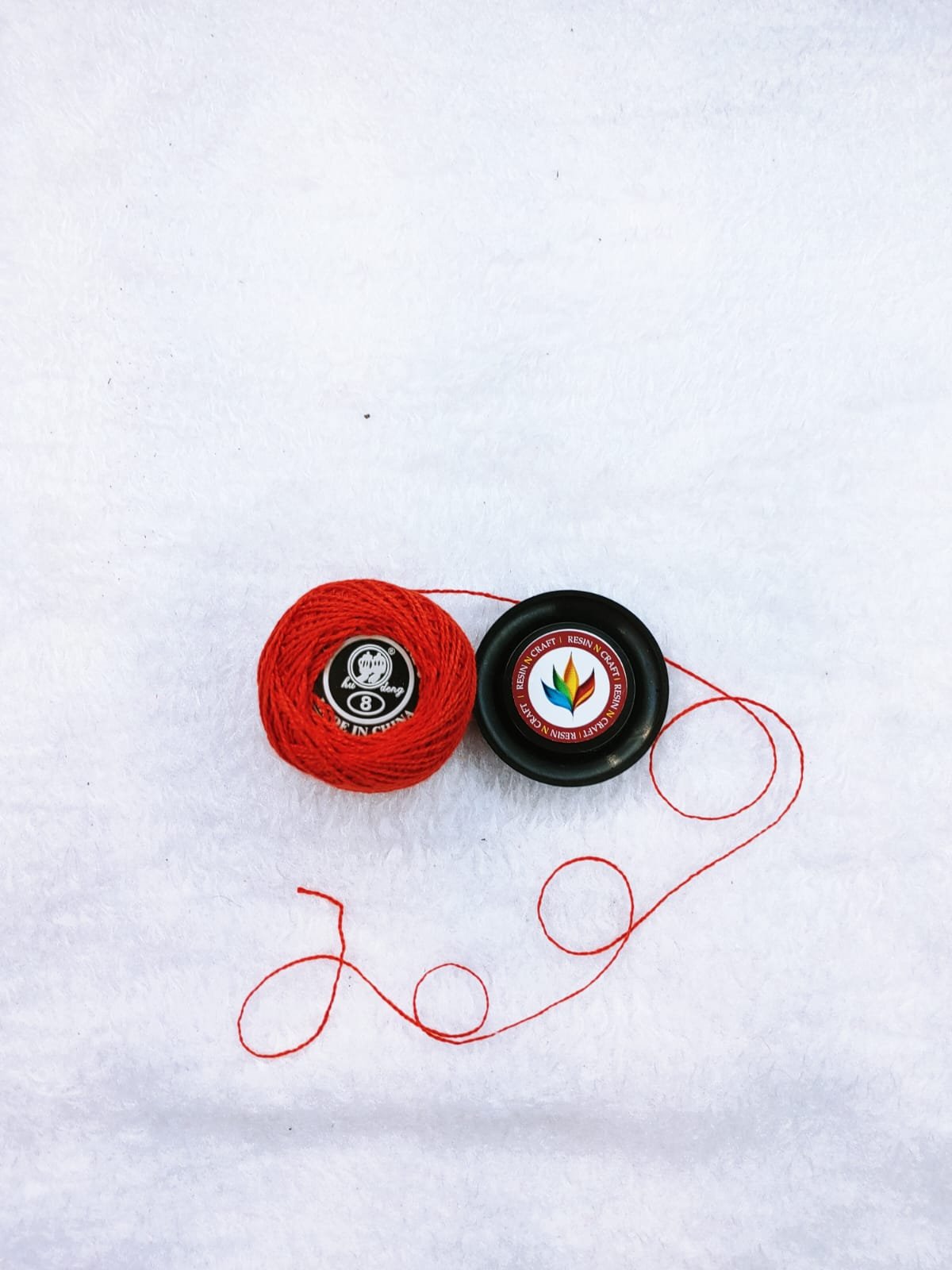 EMBROIDERY THREAD -RED