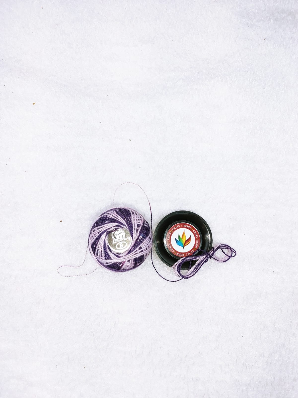 EMBROIDERY THREAD - PURPLE & PINK