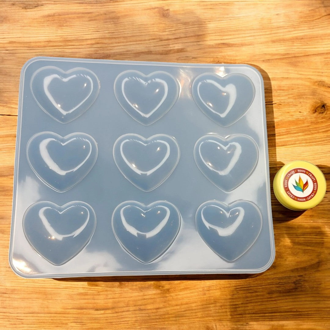 9 in 1 Heart Mould