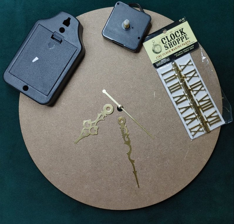 Clock set ( B ) (12")