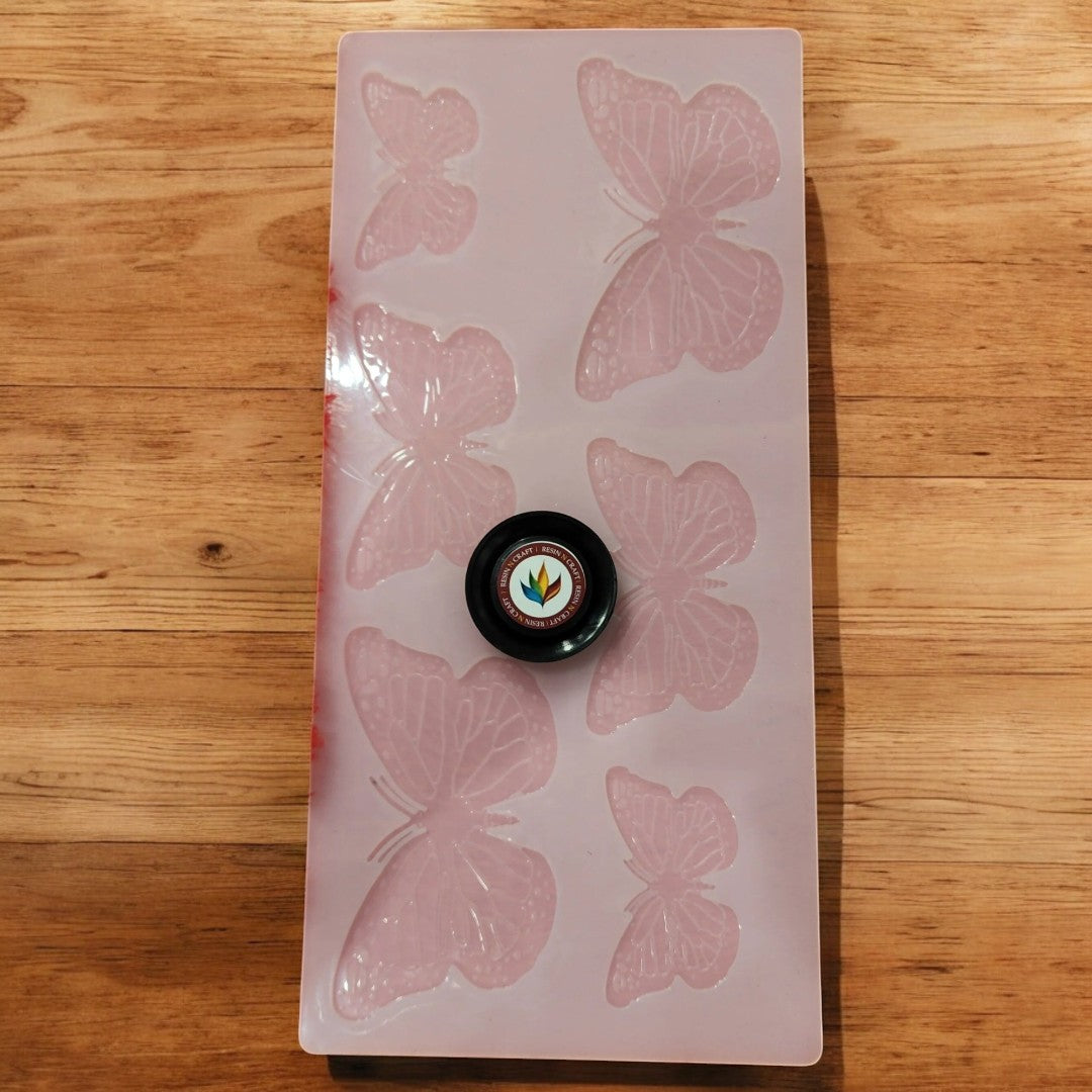 6 Cavity Butterfly Mould