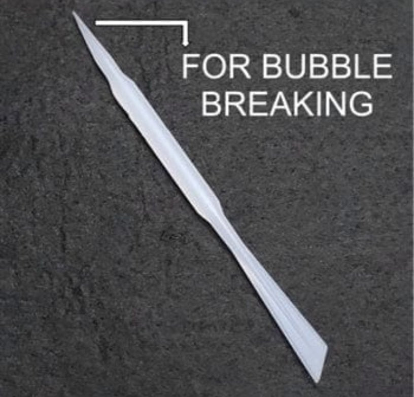 REUSABLE STIR STICK & BUBBLE POPPER FOR RESIN