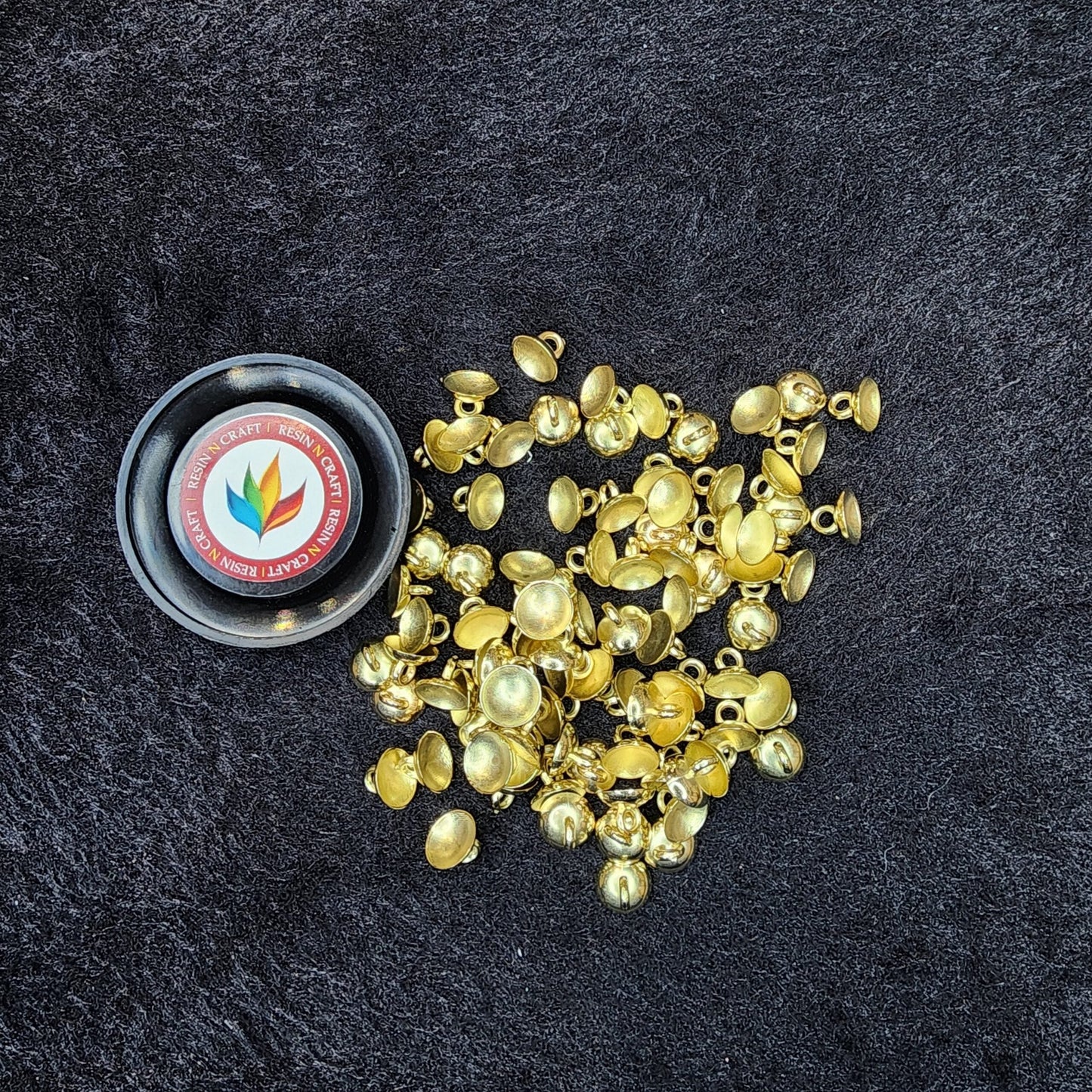Gold Glass Balls Pack of 100 pcs