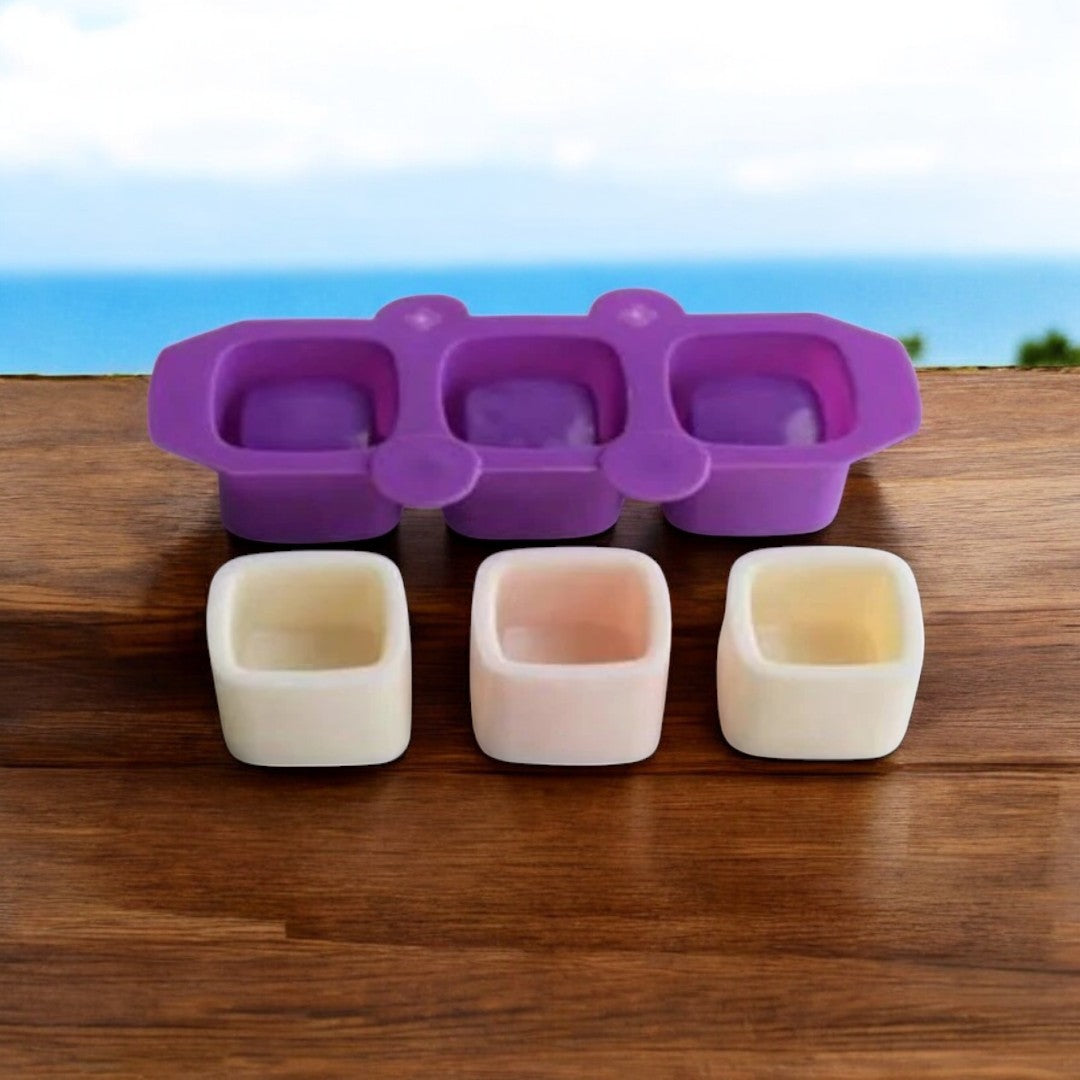 3 In 1 Square Planter Mould