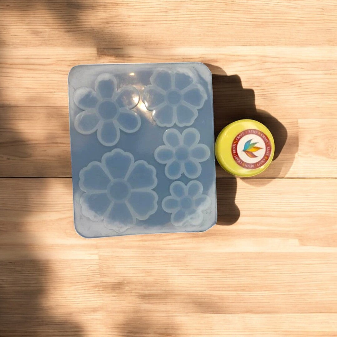 5 pcs Flower Mould