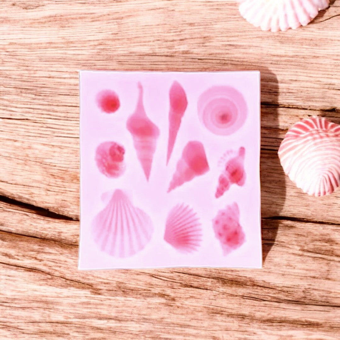 10 Cavity Pink Mould