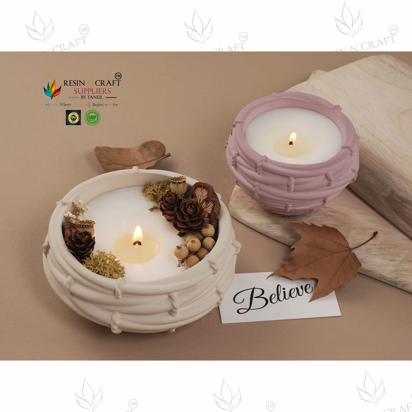 Bird Nest Candle holder / Storage Box (small) Mould (RSM1422M)