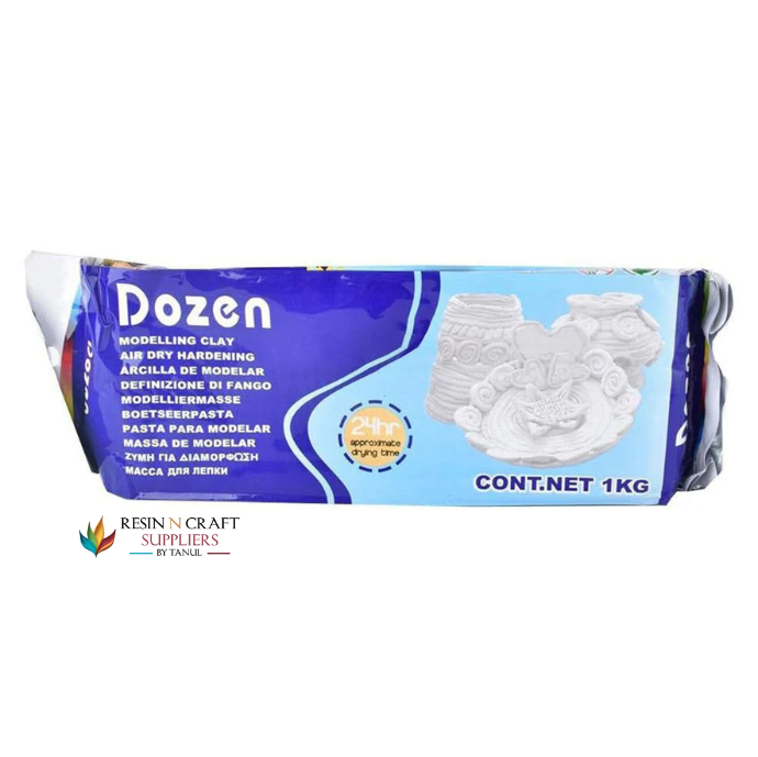 Dozen Clay White / 1000 grms