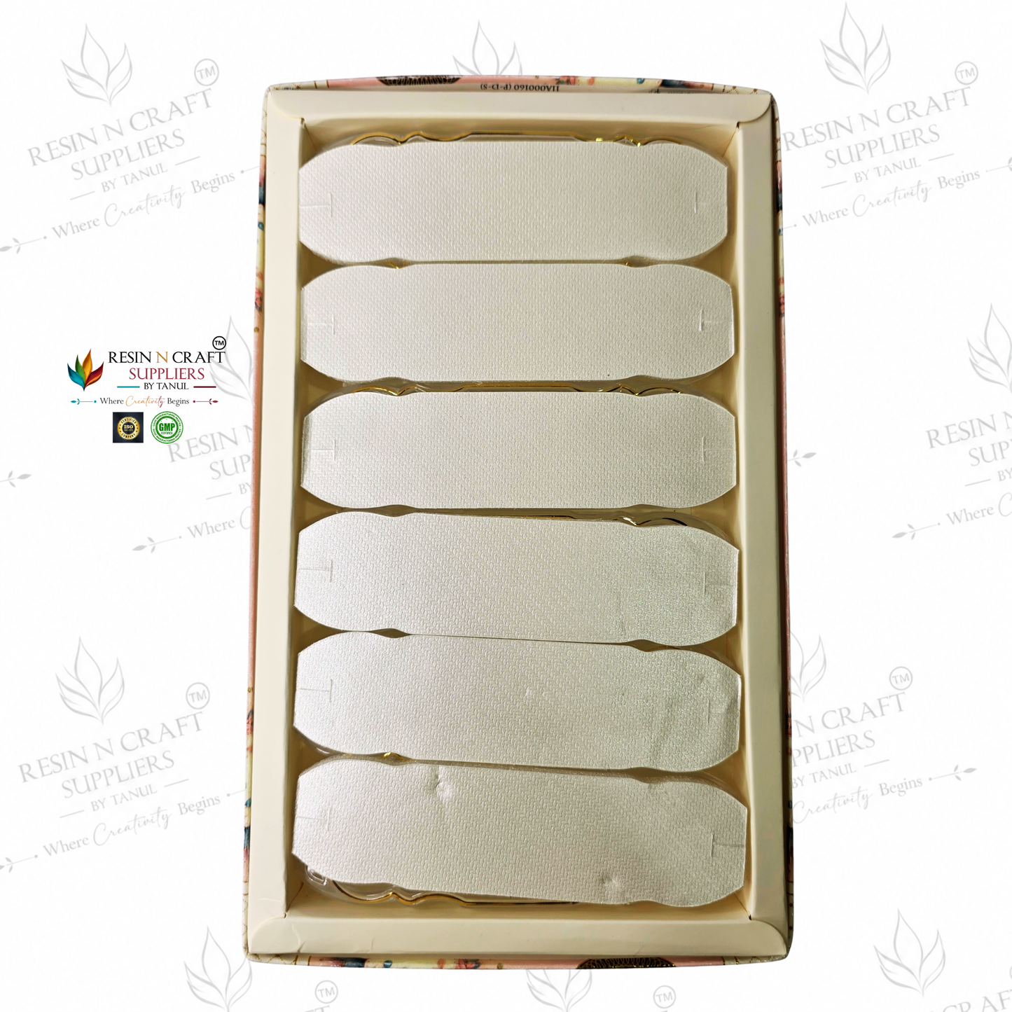Rakhi / Bracelet Card Box Packing (RKB03) – 06 Box Set for Rakhi Packaging | 5.5 × 2 Inch