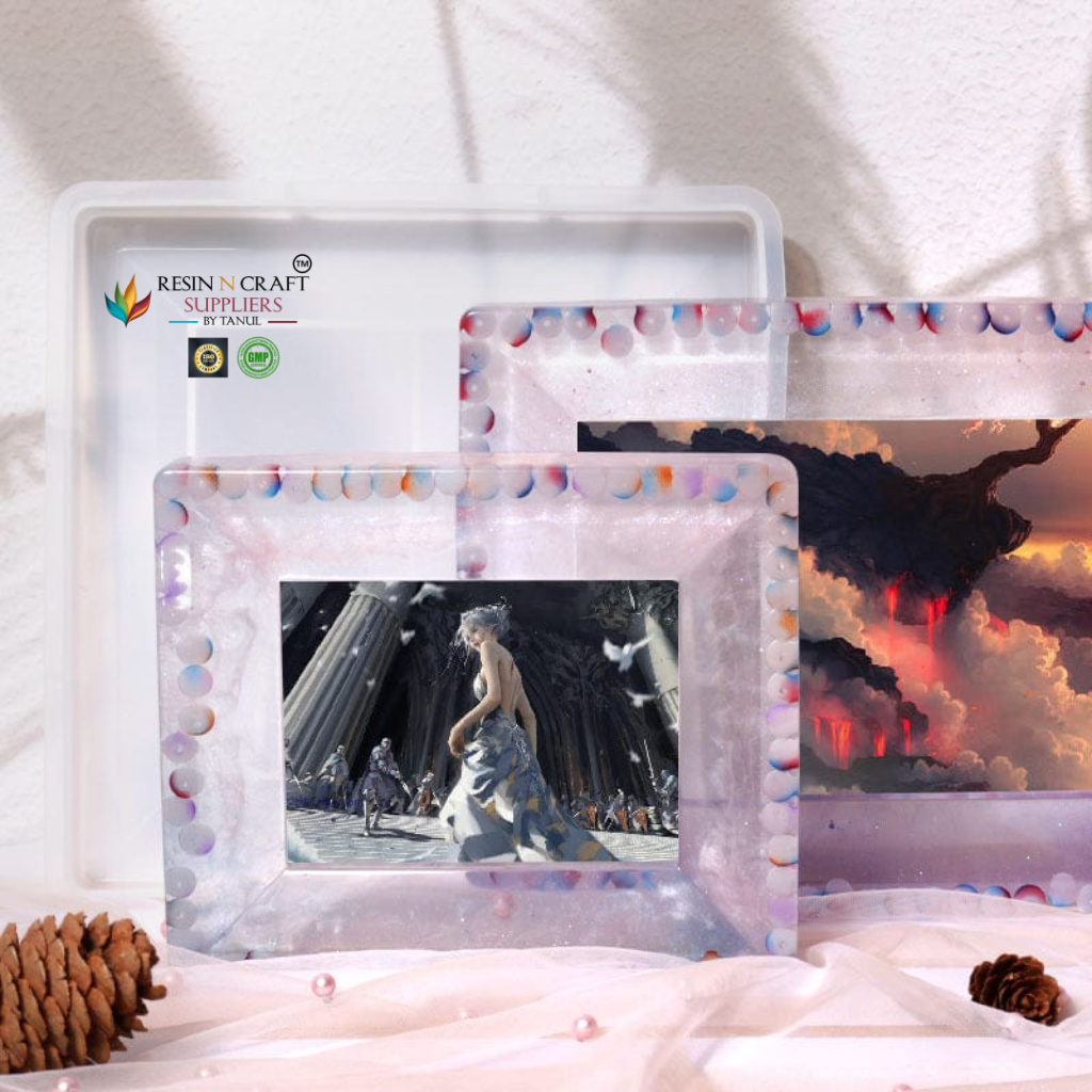 Rectangle Photo Frame & Coaster Boundary Mould (RSM0354M)