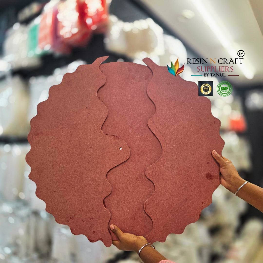 MDF Geode Clock Base (CLOCK MDF)