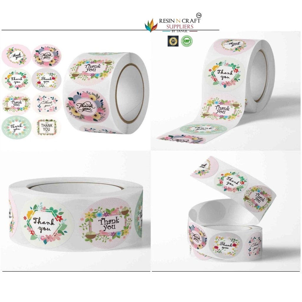 ThankYou Stickers / Thank You Tape (500 Stickers per Roll) ✨💌