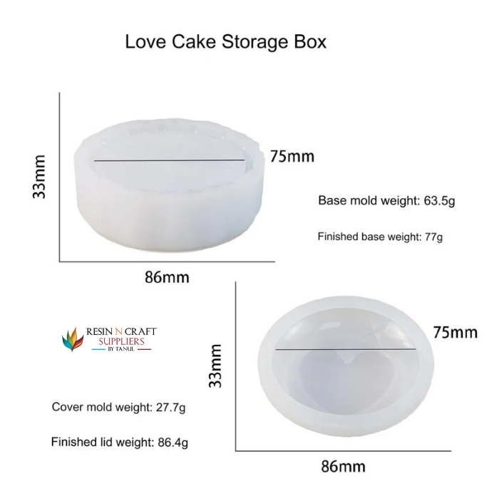 Gen Pattern Storage Box Mould / Jar Mould