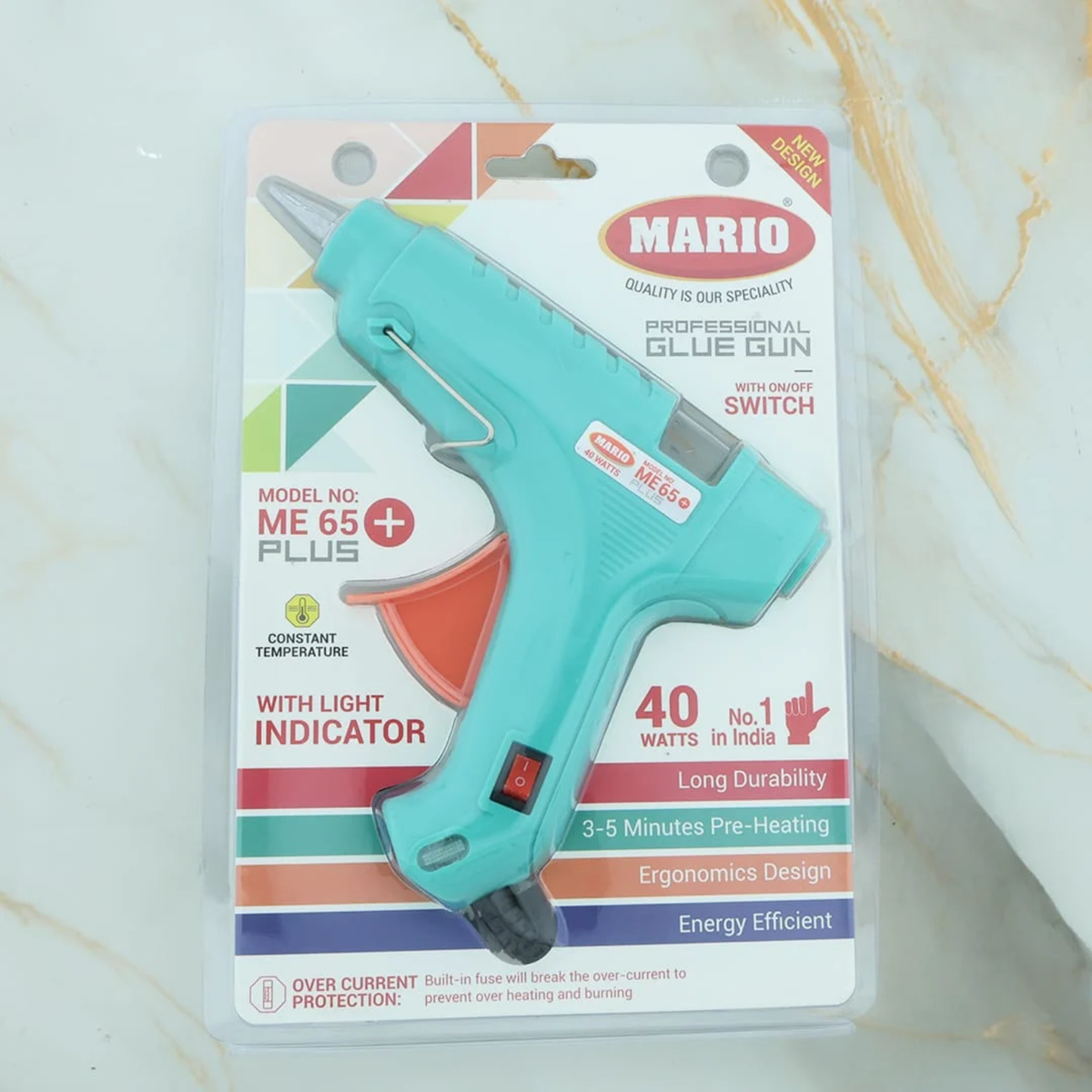 40W Mario ME 65+ Plus Professional Hot Melt Glue Gun