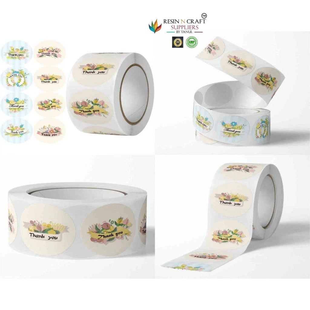 ThankYou Stickers / Thank You Tape (500 Stickers per Roll) ✨💌