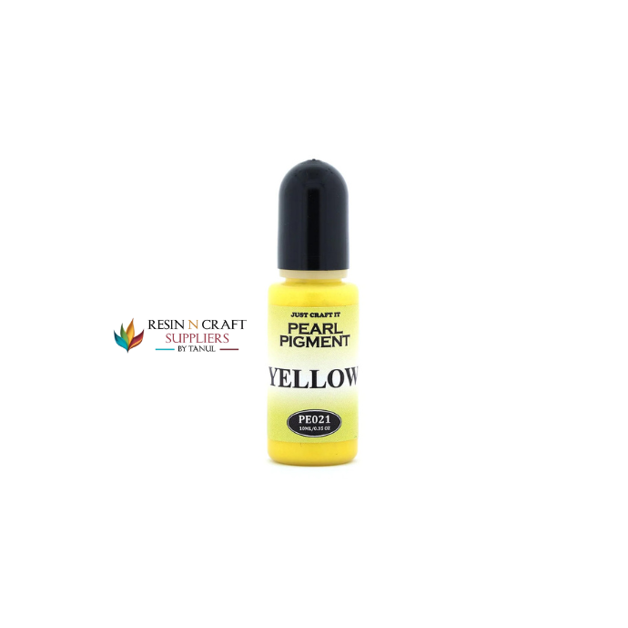 Pearl Pigment Single Colours - Yellow (10 Ml)