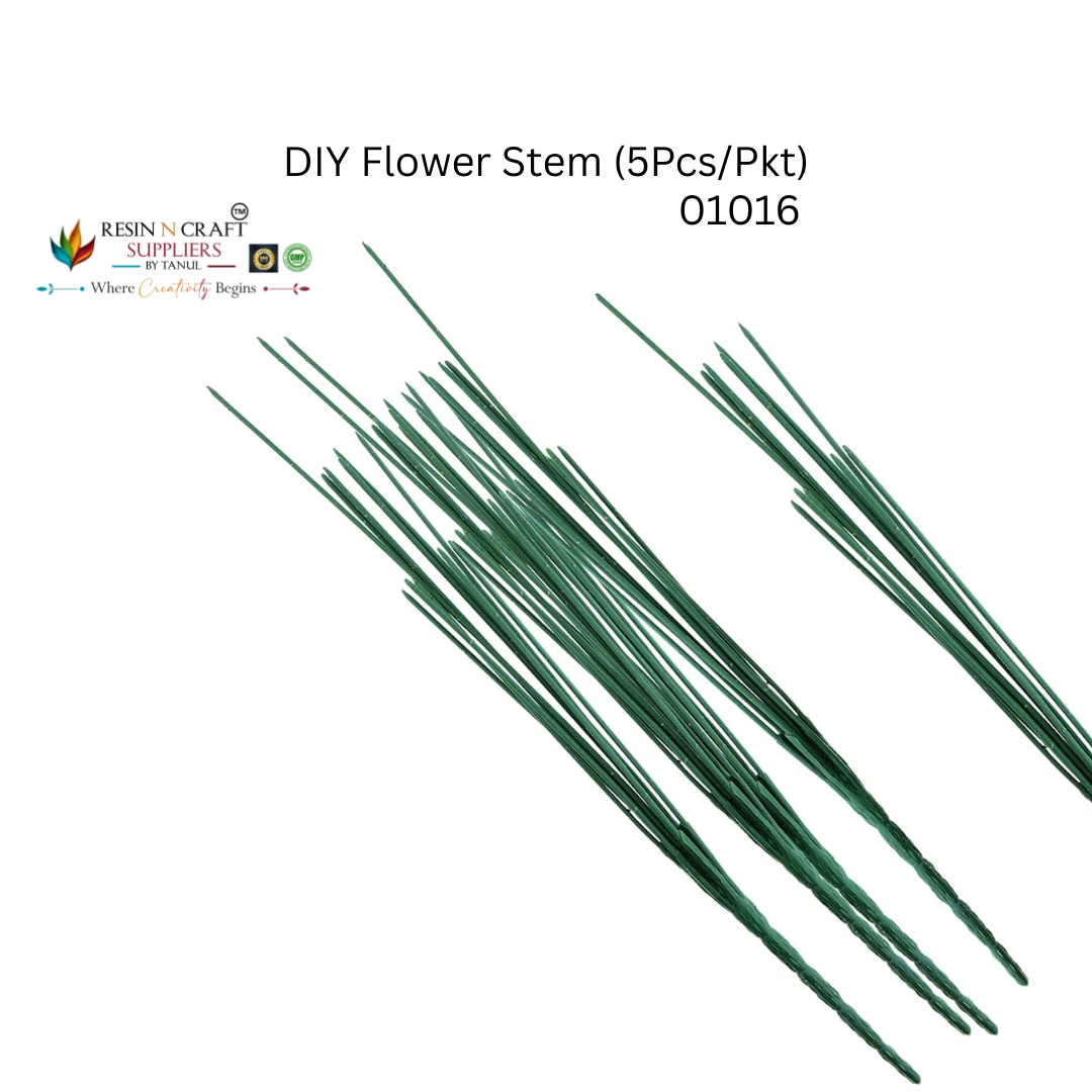Small 12(inch) DIY Flower Stem (5Pcs/Pkt)