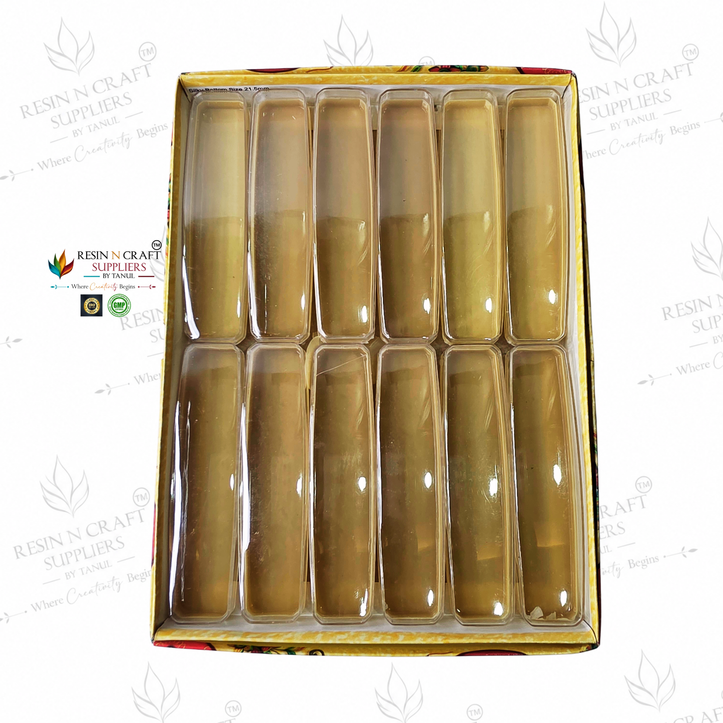 Rakhi / Bracelet Card Box Packing (RKB05) – 12 Box Set for Rakhi Packaging | 4 × 1.5 Inch