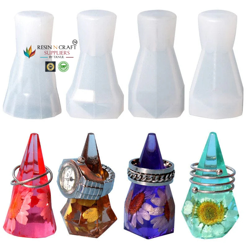 Cone Shaped Ring Holder & Candle Mould (RSM0301)