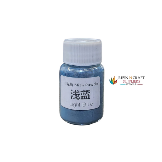 Light Blue Mica Powder (10 Gram)
