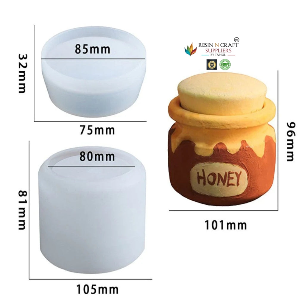 Honey Jar Storage Box Mould (RSM0893M) / JAR MOULD