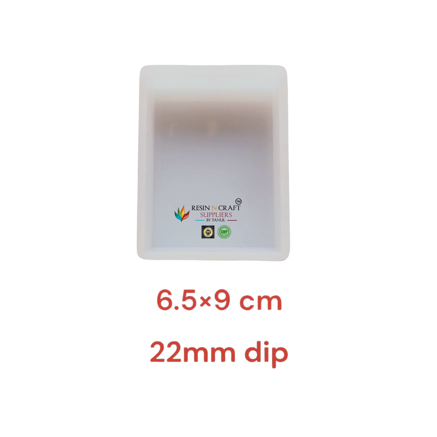 Block Silicone Mould (6.5 Ć 9 cm | 22 mm Depth)