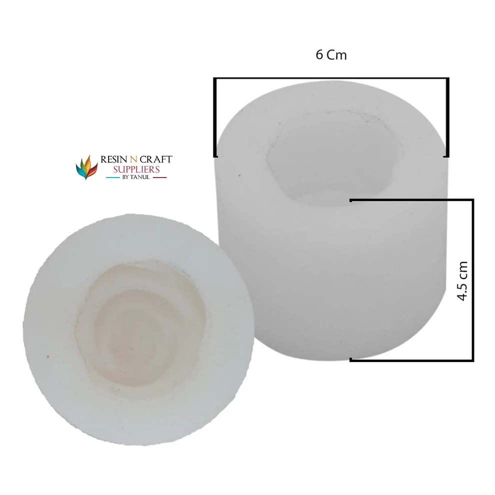 Small Lotus Flower Handmade Mould For Candle & Resin