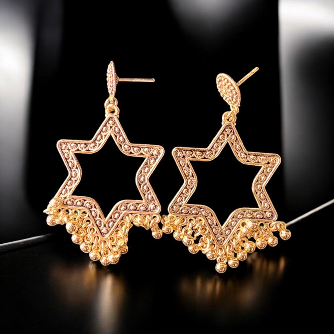 Gold Earring Bezel / Jumkha
