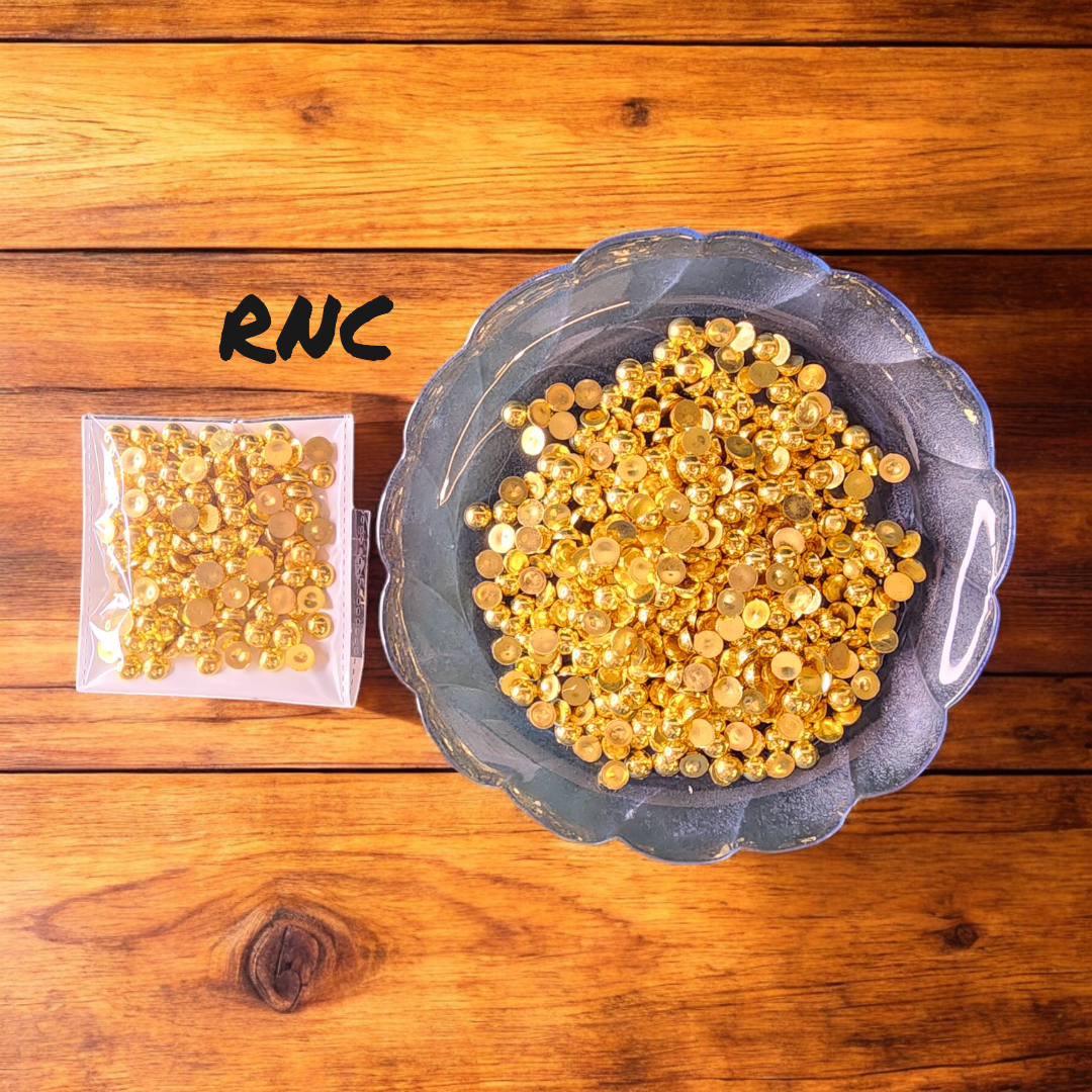 Pearl Beads - Golden