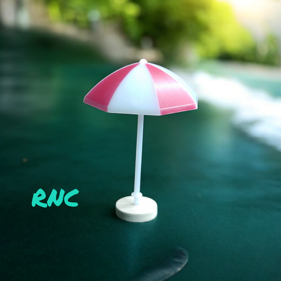 1480249 Beach Sun Red Umbrella Miniature