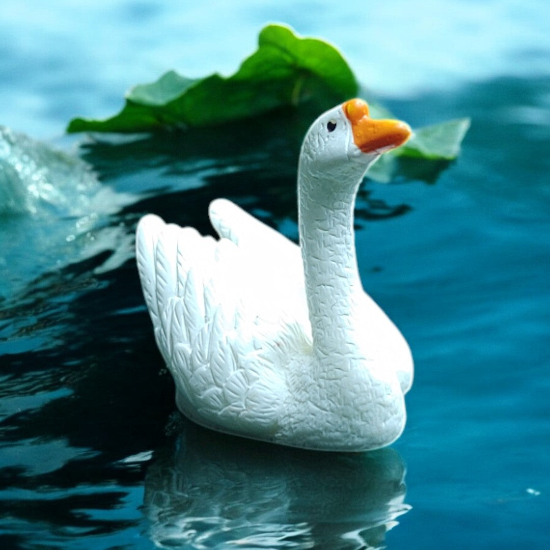 1480427 Spreading Wings White Goose