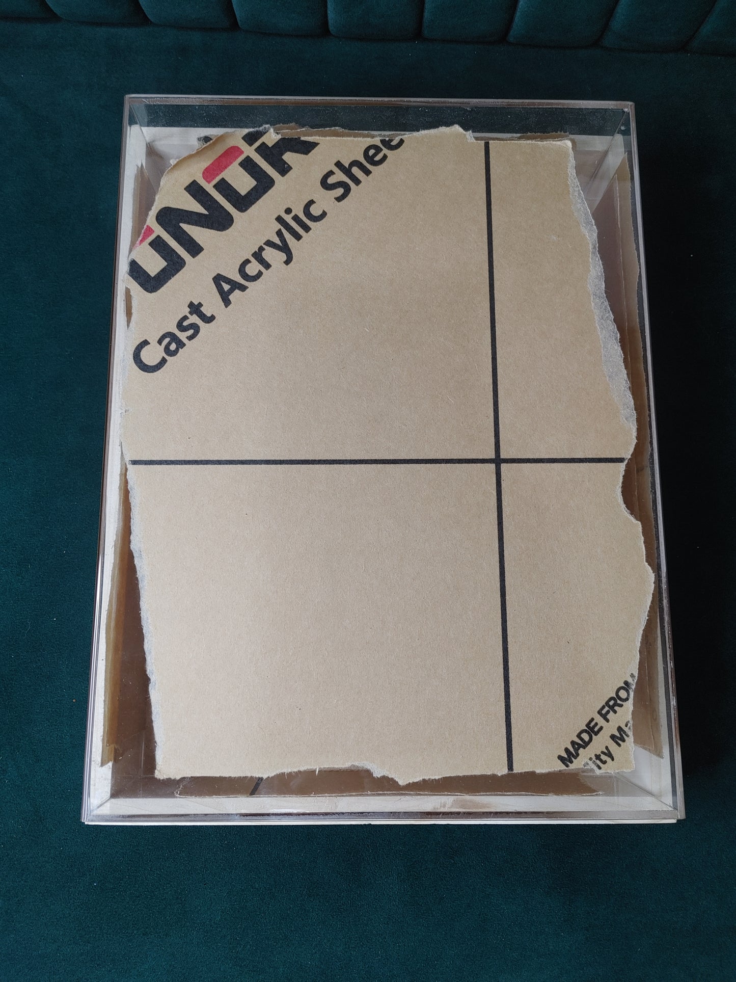 INVITATION BOX FRAME (10" X 13") Pure Acrylic