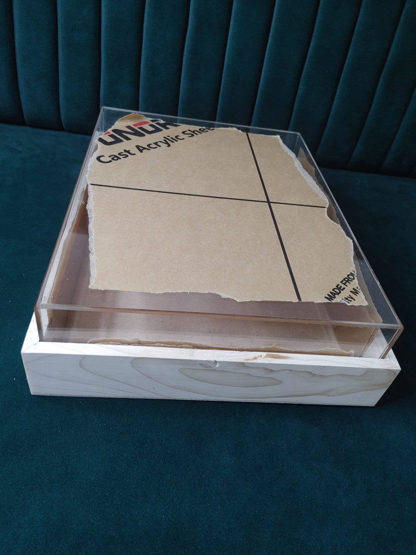 INVITATION BOX FRAME (10" X 13") Pure Acrylic