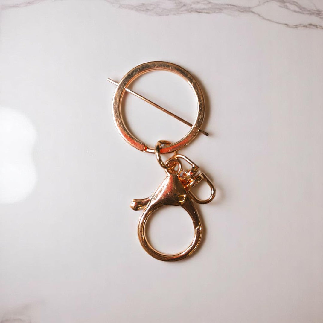 Premium Rose Gold Lobster Keychain