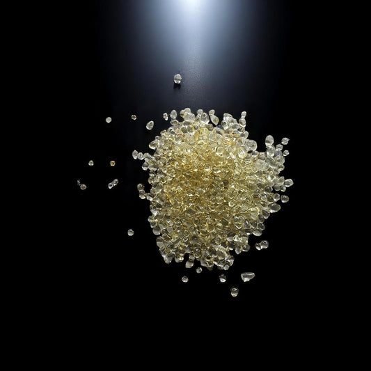 HBR 8 A/1 Shinny GOLDEN Round Crystal Color Granules