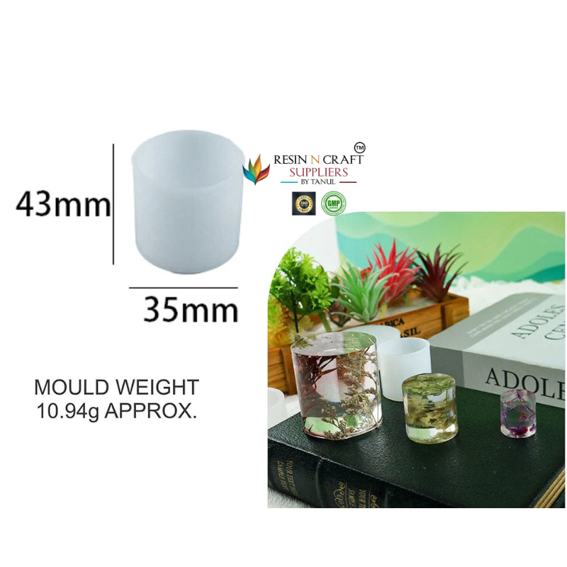 Small Cylinder Candle Mould (RSM0190)