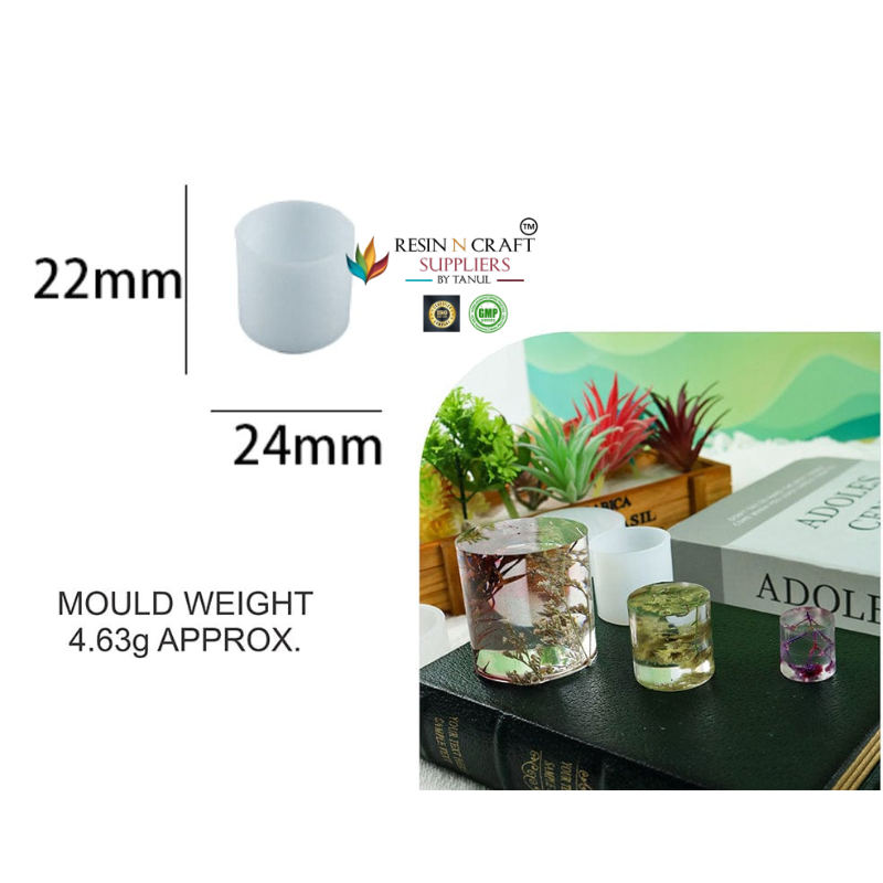 Mini Cylinder Candle Mould (RSM0191)