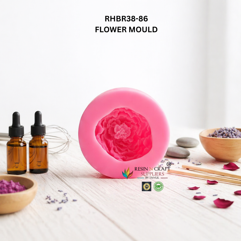 Bloom Flower Candle Mould RHBR38-86M