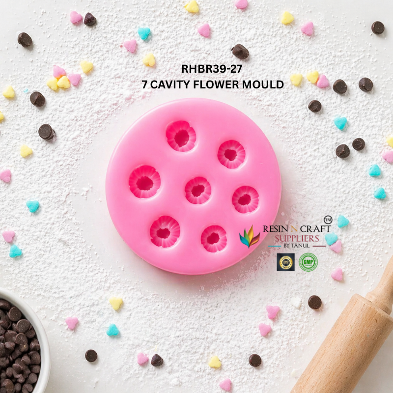 Mini 7 Flower Mould β RHBR39-27M