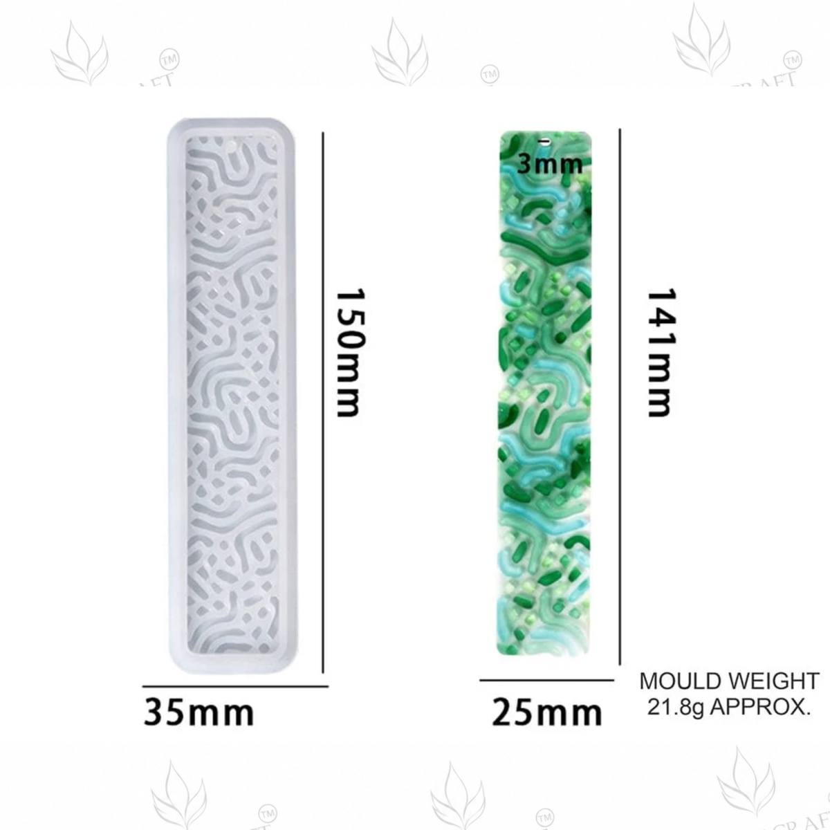 Valley Bookmark Mould (RSM0417M)
