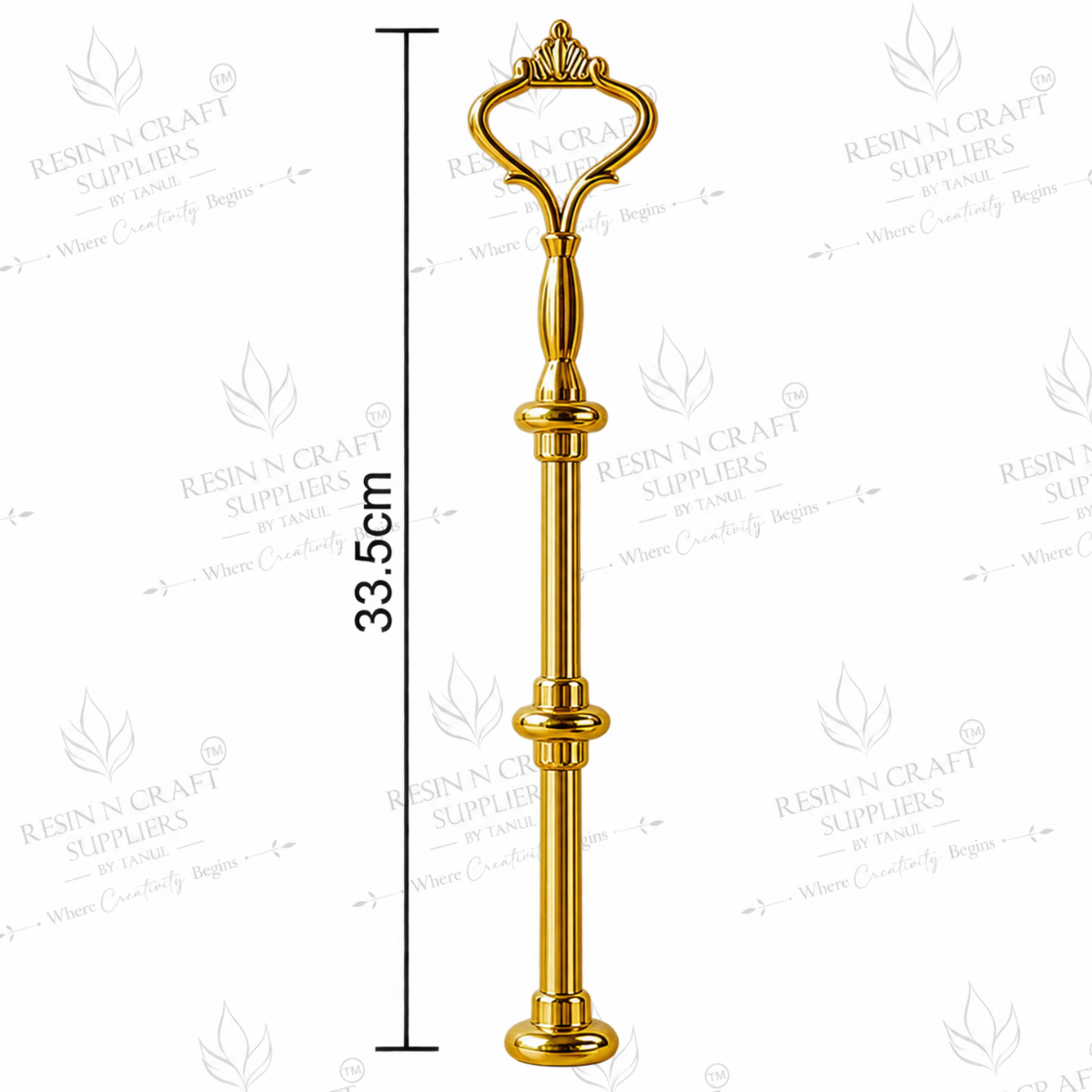 3 Tier Cake ABS Plastic Stand Crown Shape
