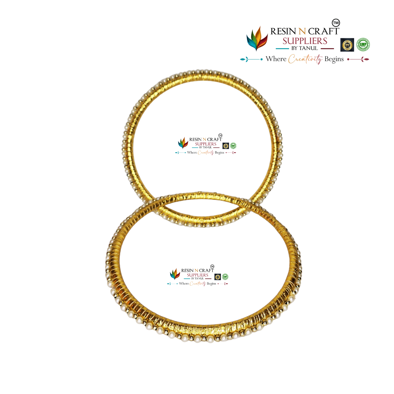 Traditional Pearl Ring (Golden Shinny) Moti Pearl Ring