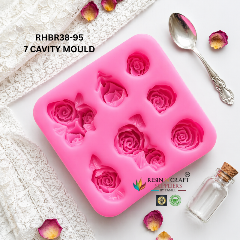 Rose Mix 7 Cavity Mould – RHBR38-95M