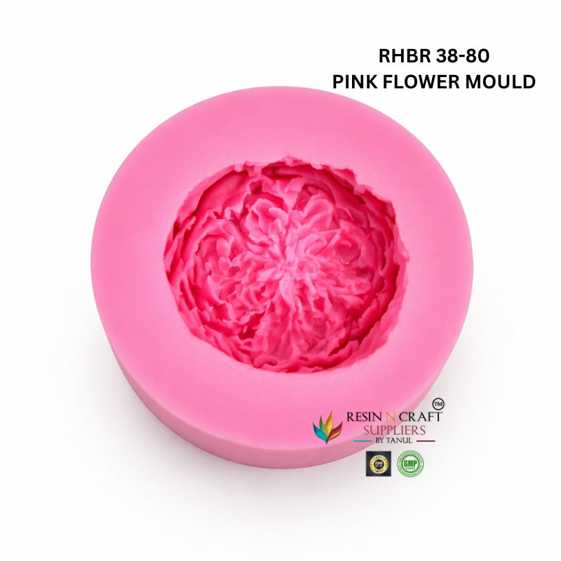 Pink Blossom Flower Silicone Mould RHBR38-80M
