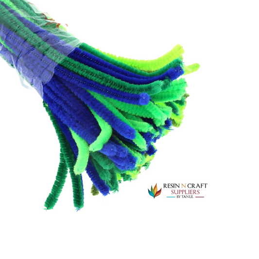 Green Pipe Cleaner Mono Chrome (100 Pcs/Pack)