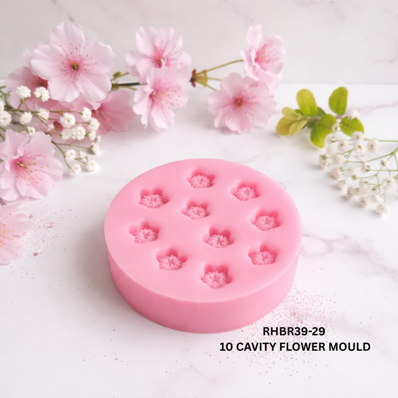 Mini Bloom Resin N Craft Multi Flower Mold RHBR39-29