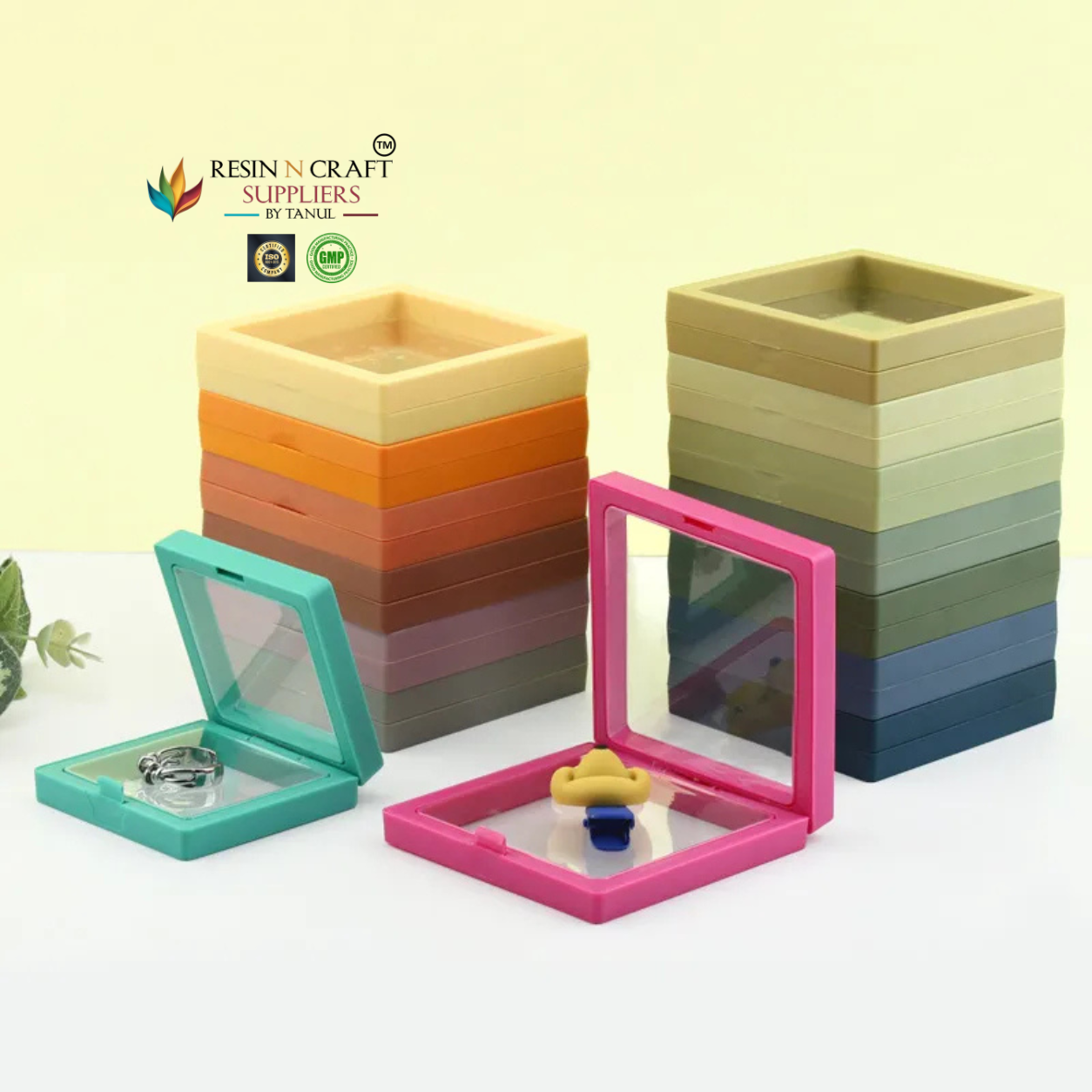 Premium Display Box for Rakhi, Bracelet & Jewellery | Transparent Floating Display Case