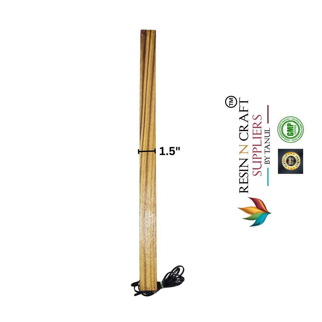 12" x 16" Teakwood Frame With Acrylic Base And LED