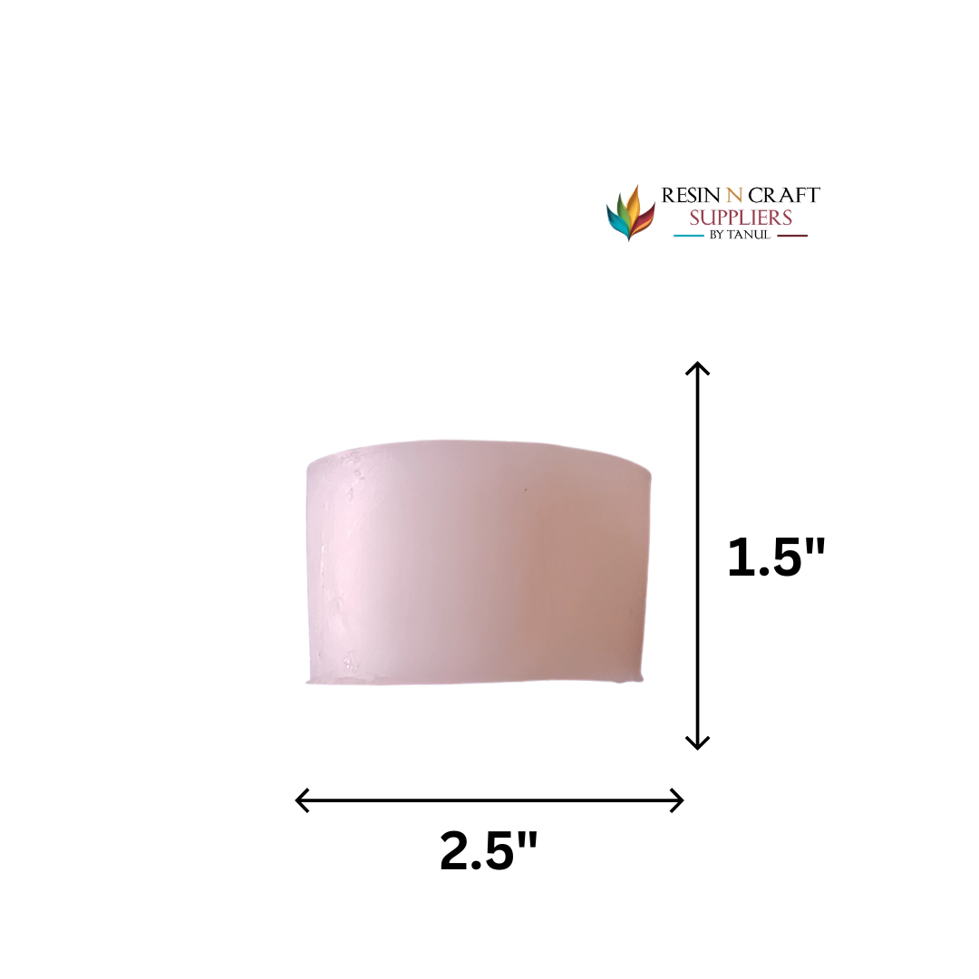 38-73 3D Stackable Round Cookie Candle Mould 4 layes